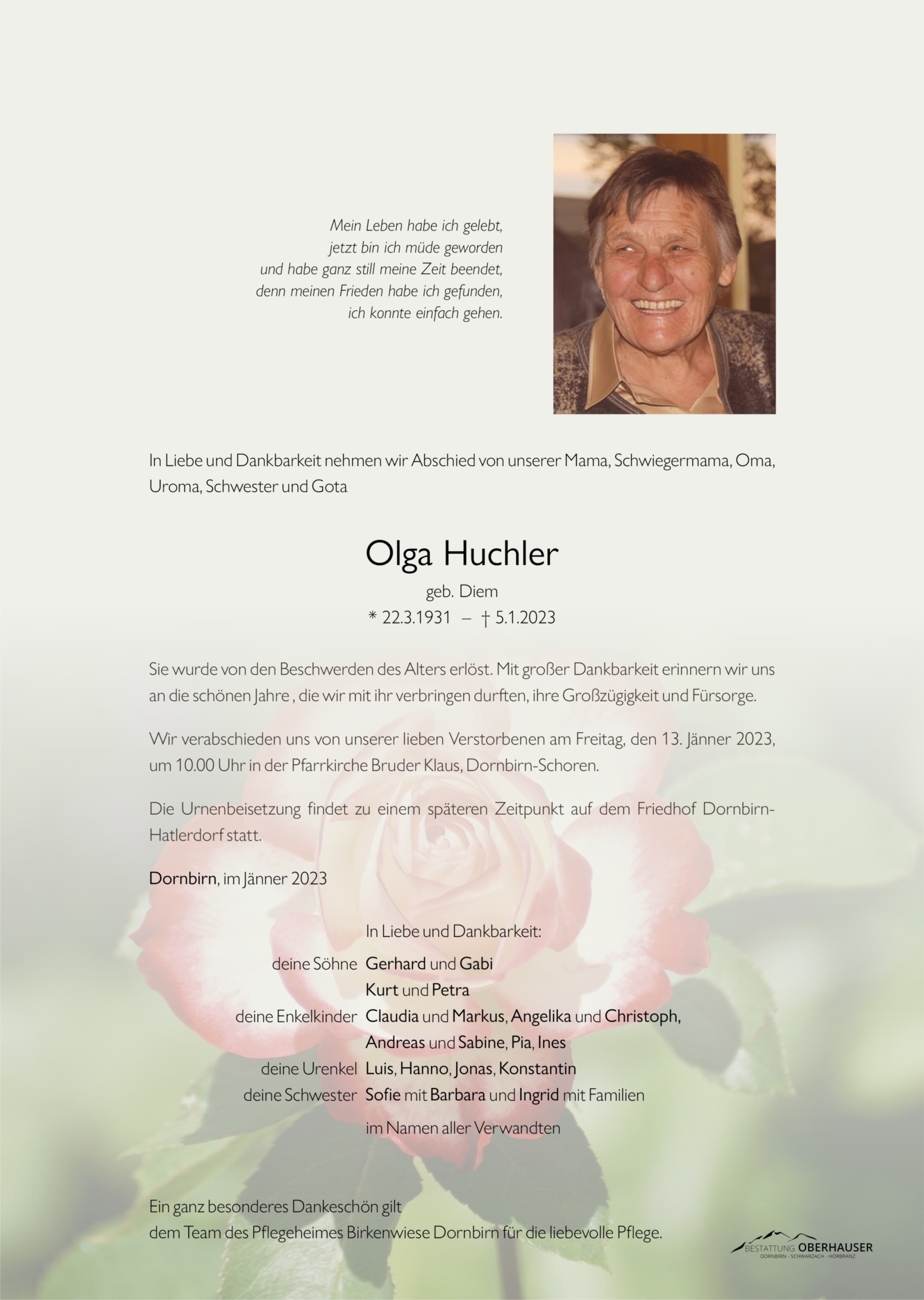 Olga  Huchler
